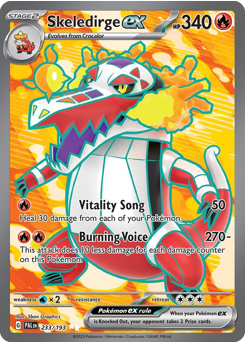 Skeledirge ex - 233/193 — SV02: Paldea Evolved