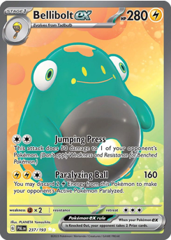 Bellibolt ex - 237/193 — SV02: Paldea Evolved