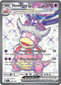 Slowking ex - 238/193 card art