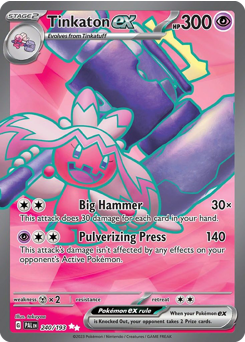 Tinkaton ex - 240/193 card art
