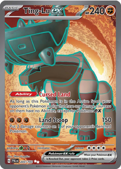 Ting-Lu ex - 243/193 — SV02: Paldea Evolved