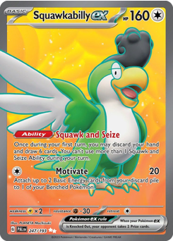 Squawkabilly ex - 247/193 — SV02: Paldea Evolved