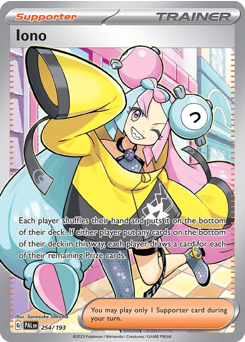 Iono - 254/193 card art