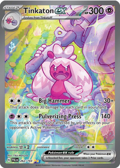 Tinkaton ex - 262/193 card art