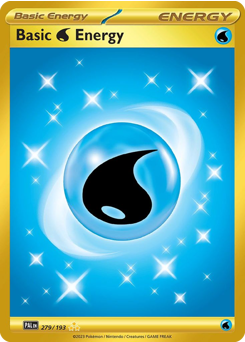 Basic Water Energy - 279/193 card art
