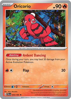 Oricorio — SV02: Paldea Evolved