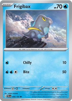 Frigibax - 058/193 — SV02: Paldea Evolved