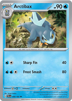 Arctibax - 059/193 — SV02: Paldea Evolved