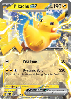 Pikachu ex — SV02: Paldea Evolved