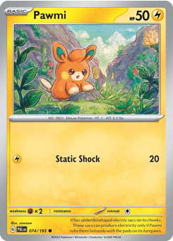 Pawmi — SV02: Paldea Evolved