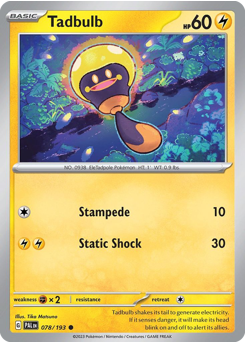 Tadbulb - 078/193 — SV02: Paldea Evolved