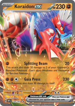 Koraidon ex — SV03: Obsidian Flames