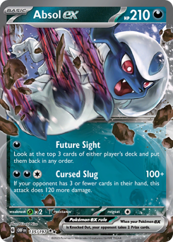 Absol ex - 135/197 — SV03: Obsidian Flames
