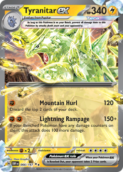 Tyranitar ex — SV03: Obsidian Flames