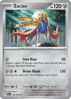 Zacian — SV04: Paradox Rift