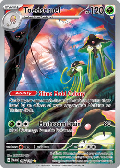 Toedscruel - 185/182 card art