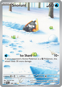 Snorunt - 188/182 card art
