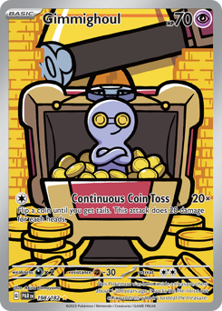 Gimmighoul - 198/182 card art