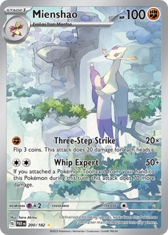 Mienshao - 200/182 card art