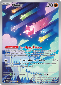 Minior - 201/182 card art