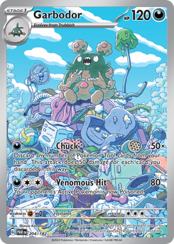 Garbodor - 204/182 card art