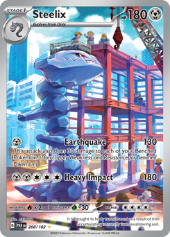 Steelix - 208/182 card art