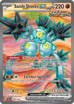 Sandy Shocks ex - 228/182 — SV04: Paradox Rift