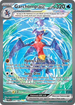 Garchomp ex - 245/182 card art