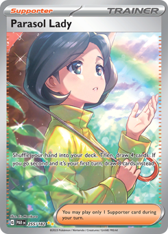 Parasol Lady - 255/182 card art
