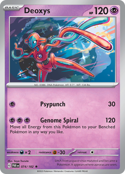 Deoxys — SV04: Paradox Rift