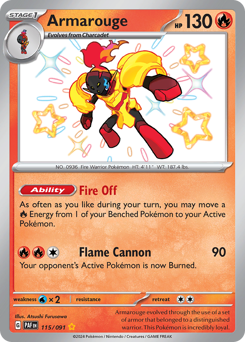 Armarouge - 115/091 card art