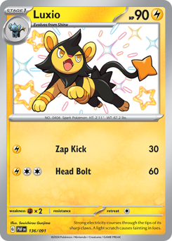 Luxio — SV: Paldean Fates
