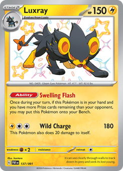 Luxray — SV: Paldean Fates
