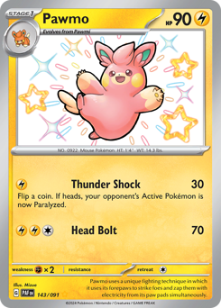 Pawmo — SV: Paldean Fates
