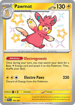 Pawmot — SV: Paldean Fates