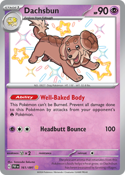 Dachsbun - 161/091 card art