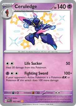 Ceruledge - 162/091 card art