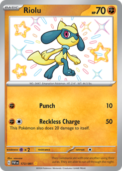 Riolu — SV: Paldean Fates