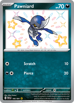 Pawniard — SV: Paldean Fates