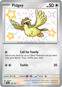 Pidgey — SV: Paldean Fates