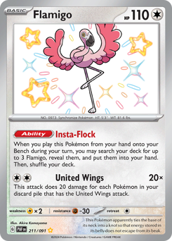 Flamigo — SV: Paldean Fates