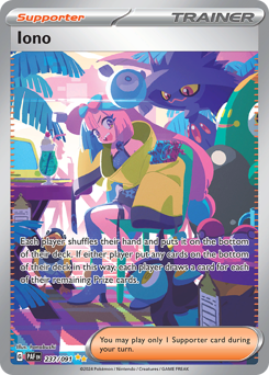 Iono - 237/091 card art