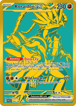 Koraidon ex — SV: Paldean Fates