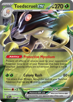 Toedscruel ex - 005/091 — SV: Paldean Fates