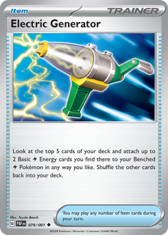 Electric Generator — SV: Paldean Fates