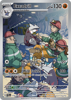 Excadrill - 174/162 card art