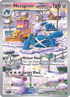Metagross - 178/162 card art
