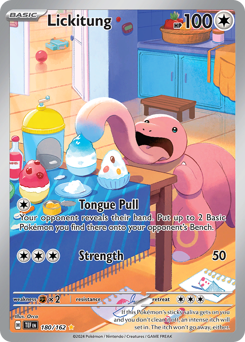 Lickitung - 180/162 card art
