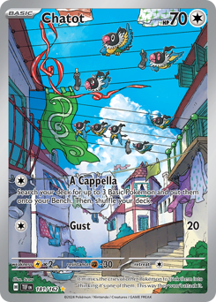 Chatot - 181/162 card art