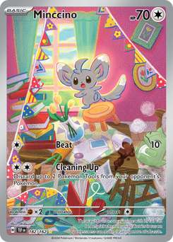 Minccino - 182/162 card art